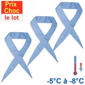 Lot de 3 compresses rafraîchissantes