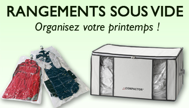 Rangement sous vide