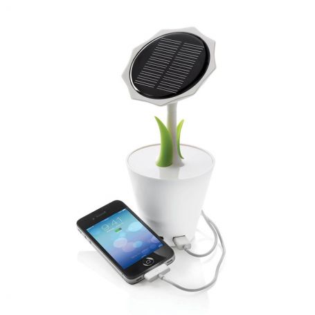 Chargeur solaire fleur 2500mAh