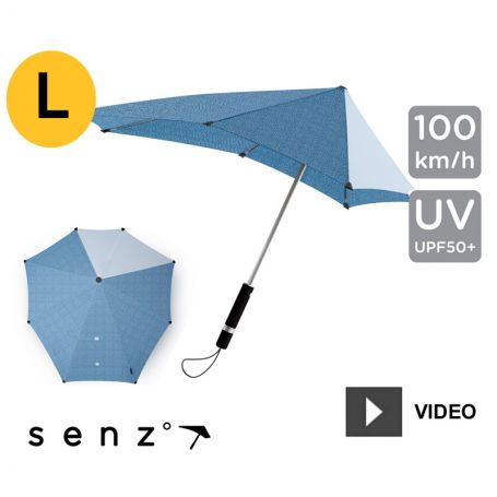 Parapluie anti-vent Senz - Large Denim