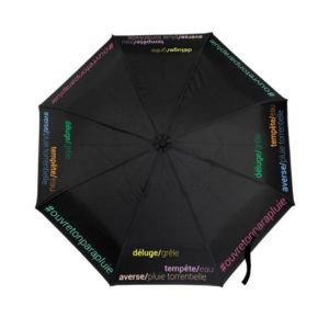 Parapluie pliant couleur changeante