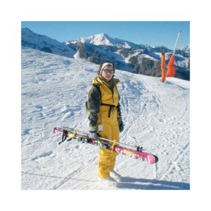 Mise en situation des porte-skis Klipski