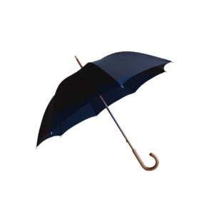 Parapluie long bleu marine